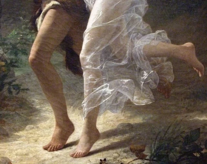 La tempesta, 1880 - Metropolitan Museum of Art, New York City, dettaglio 1